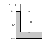 This L-shaped canvas floater, features distressed wood, lightly coated in white paint, revealing light peeks of wood color.
 
*Note: These canvas floaters are for mounting 1 to 1-1/4 " deep (thick) gallery wrapped   stretched canvas prints and paintings, and raised wood panels.

Finish:	White Washed