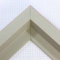 1-5/8 " deep Grey w/Beige Lines Floater
